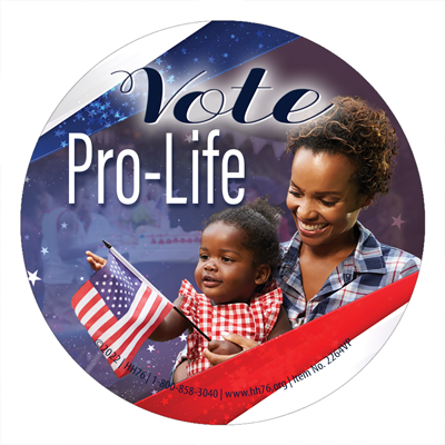 Button, Vote Pro Life, 25/pk Button, Vote Pro Life, 25/pk
