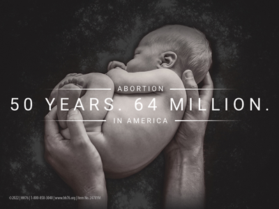 Yard Sign, 50 Years 64 Million
