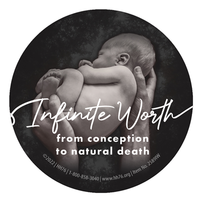 Magnet, Infinite Worth, Round, 50/pk Magnet, Infinite Worth, Round, 50/pk