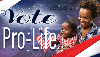 Magnet, Vote Pro-Life, Business Card , 50/pk Magnet, Vote Pro-Life, Business Card , 50/pk