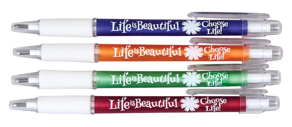 Pen, Life is Beautiful: Pack of (100)