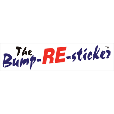 Bumper Sticker, Bumper Re-Sticker Bumper Sticker, Bumper Re-Sticker