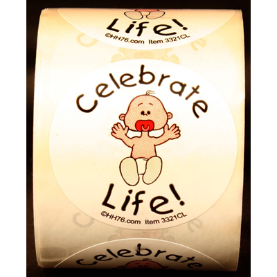 Sticker, Celebrate Life