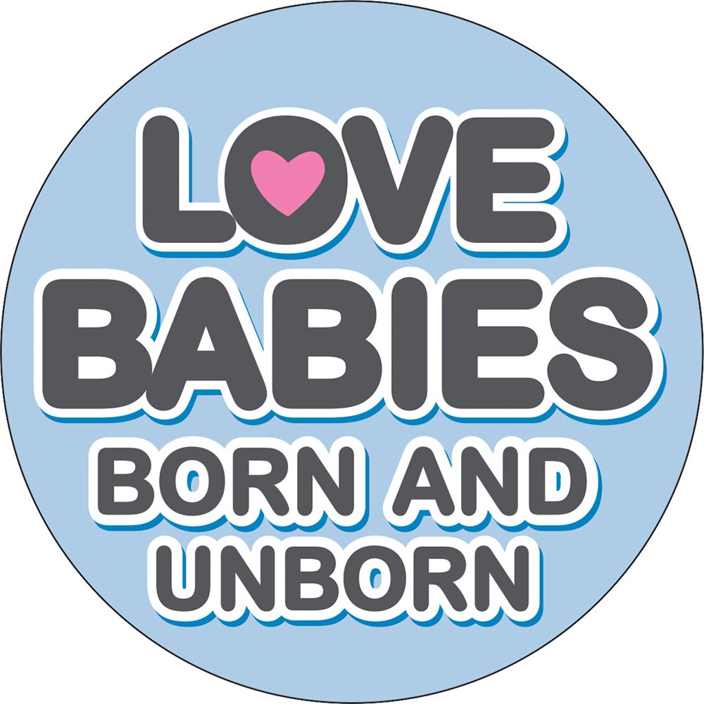 Sticker, Love Babies, Born and Unborn