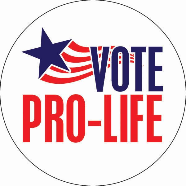 Sticker, Vote Pro Life