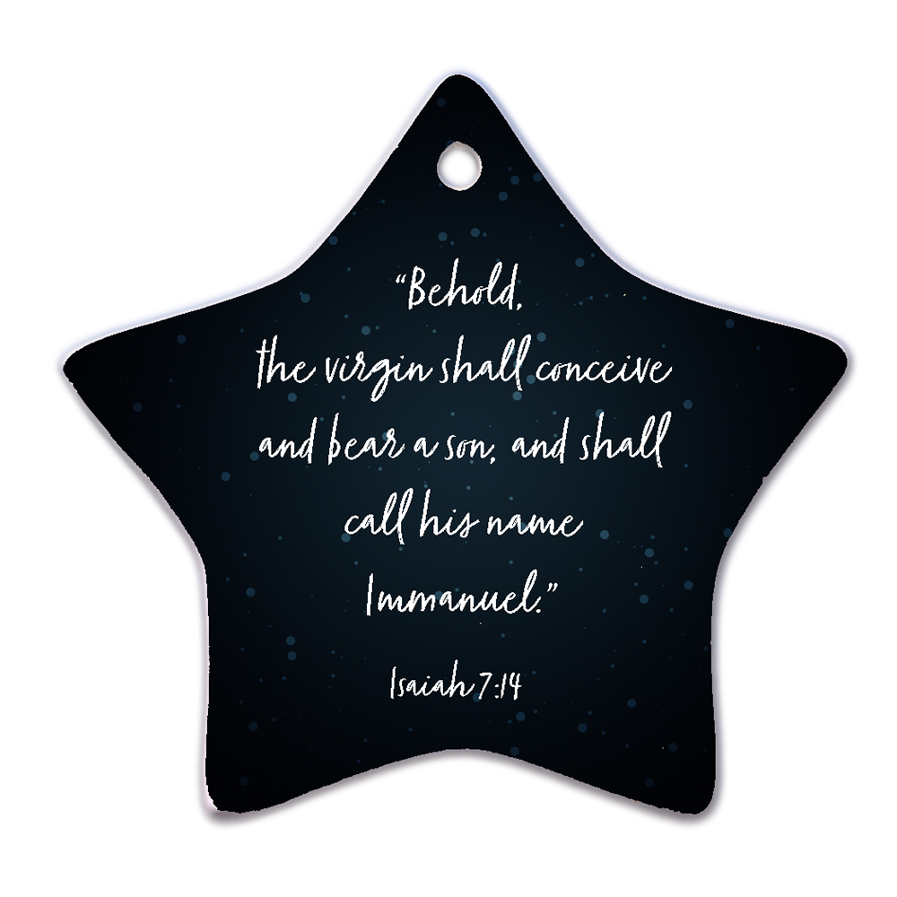 Ornament, Ornament  - Star: Pack of (10)