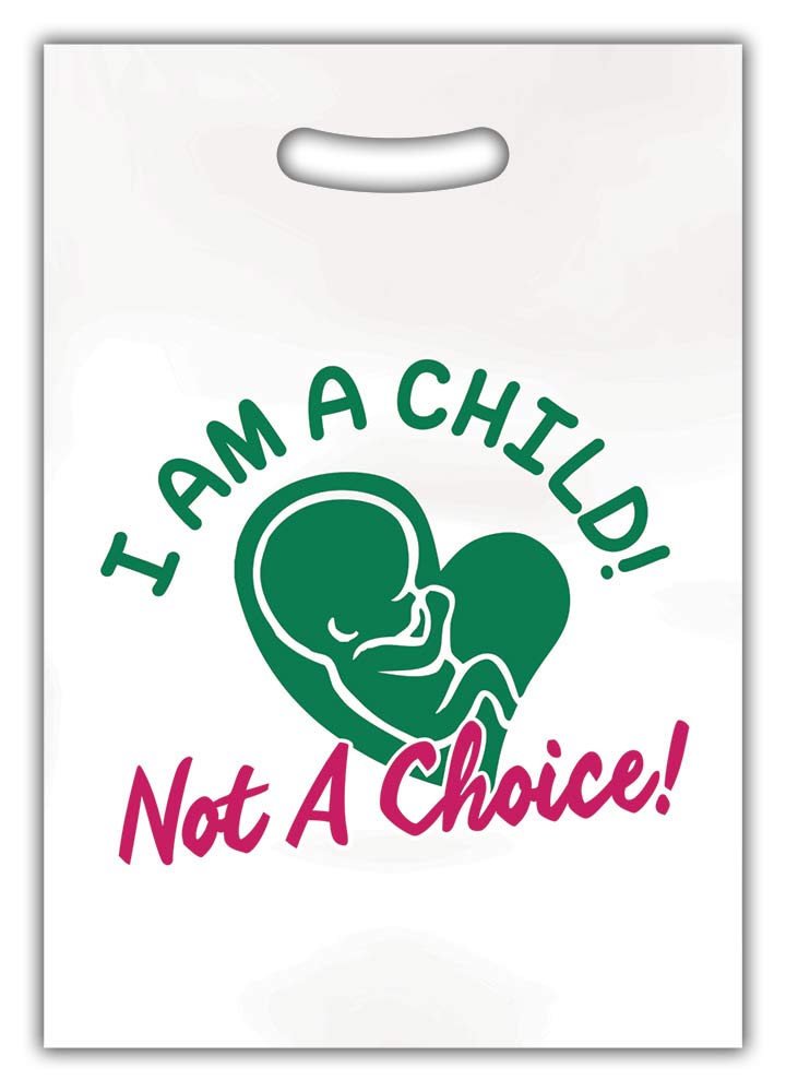 Tote Bag, I'm A Child Not A Choice: Pack of (50)