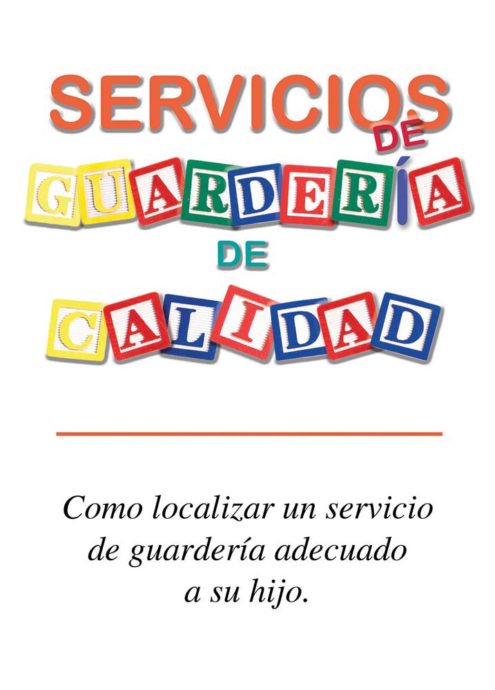 DVD, Servicios de Guarderia deCalidad,Spanish