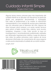 DVD, Cuidado Infantil Simple, Spanish