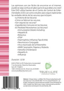 DVD, Vacunas para Niños, Spanish DVD, Vacunas para Niños, Spanish