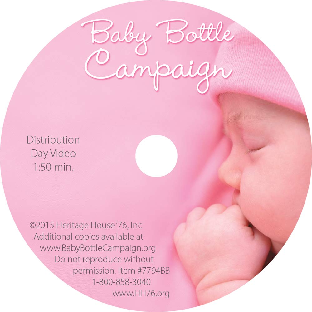 DVD, Baby Bottle Campaign Promo