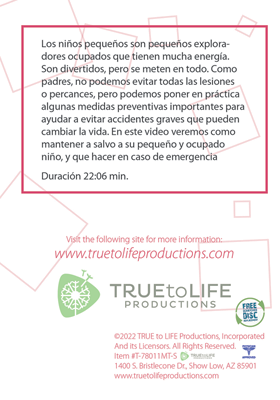 DVD, Toddler Safety - Spanish DVD, Toddler Safety - Spanish