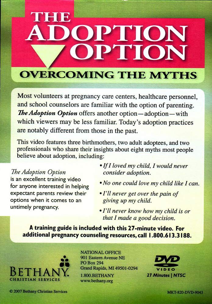 DVD, The Adoption Option