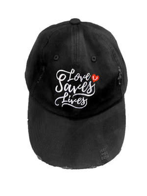 Hat, Love Saves Lives