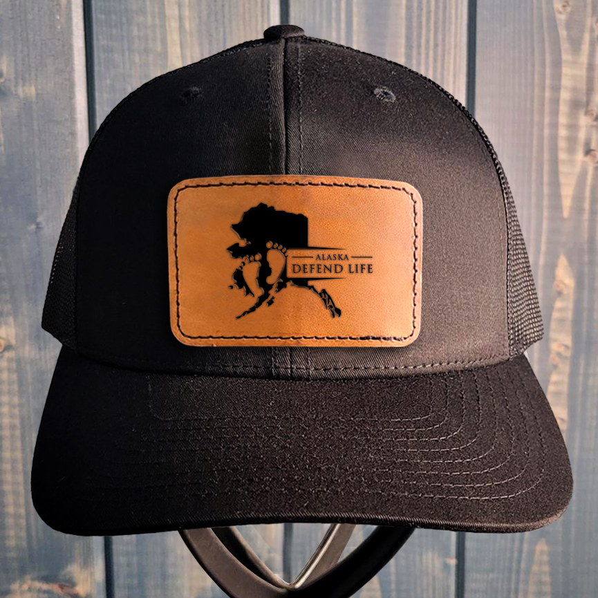 Hat, Alaska Leather Patch Hat
