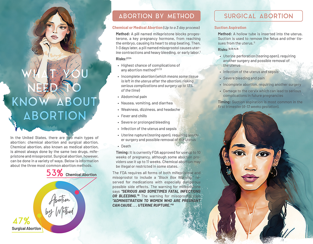 Literature, What You Need to Know About Abortion Procedures: Pack of (50)