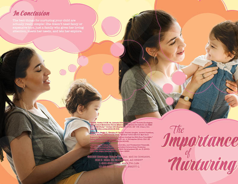 Literature, The Importance of Nurturing Your Baby: Pack of (50)