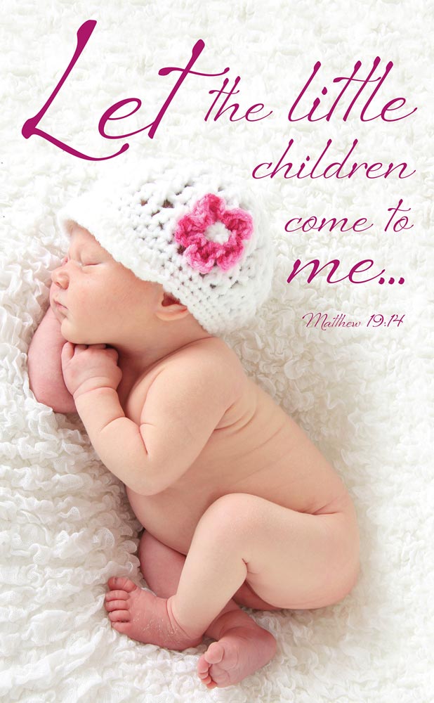 Bulletin, Let the Little Children Come to Me, 100/pk