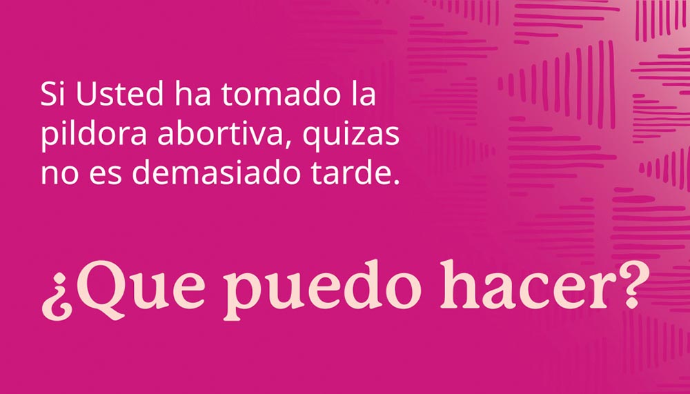 Card, Abortion Pill Reversal Card, Spanish: Pack of (100)