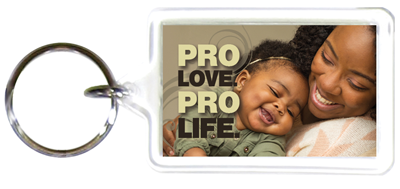 Key chain, Pro Love Pro Life Key chain, Pro Love Pro Life