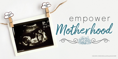 Vinyl Sign, Empower Motherhood