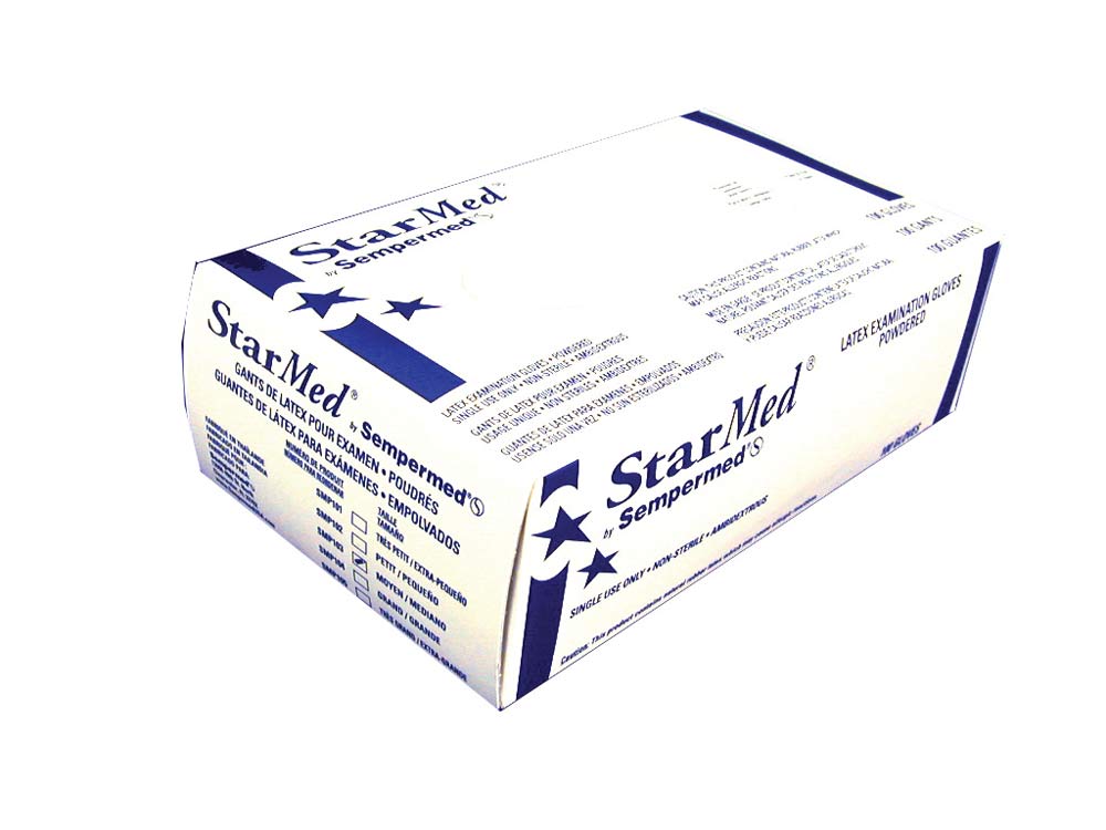 Pregnancy Test Supplies, Latex Gloves, Small: 100/pk