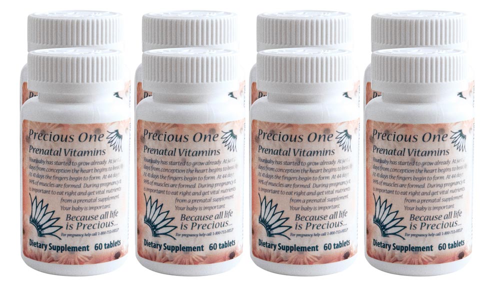 Vitamins, Precious One Prenatal Vitamins, Bottled: Pack of (8)